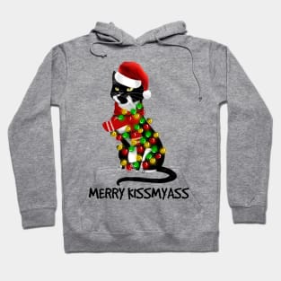 cat merry kissmyass Hoodie